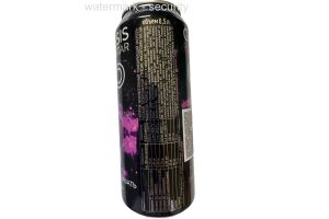Напиток  безалкогольный тонизирующий энергетический   газированный «Генезис Фиолетовая Звезда (Genesis Purple Star)» 0,5 л бан. (UBG)