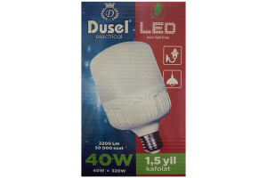 Лампа светодиодная DUSEL D40 40W E27 6500K