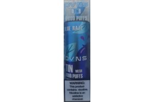 Электронная сигарета OVNS TIN Blue Razz, 15мл, 5%