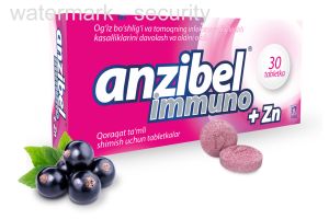 Анзибел иммуно +Zn таблетки для рассасывания №30