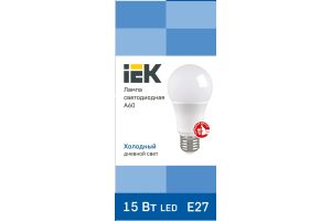 Лампа светодиодная IEK А60-13-6500К-Е27
