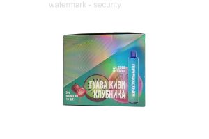 Электронная сигарета Maskking GT-S Guava Kiwi Strawberry 50 мг 8.5 мл