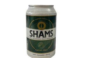Безалкогольный газированный солодовой напиток "Shams" 0.33л