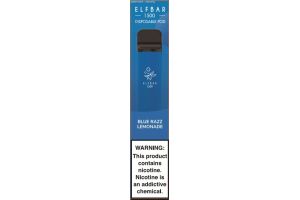 Электронная сигарета ELFBAR 1500 BLUE RAZZ LEMONADE 4,8 ml 50 mg/ml
