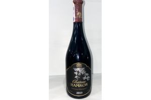 Вино виноградное натуральное красное сухое CHATEAU HAMKOR Cabernet Sauvignon 13.5% 0.75л