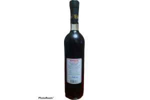 Натуралное  сухое красное вино ''ТЕРПКОЕ НАСЫЩЕННОЕ" 11%. 0.75л