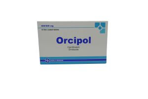 Орципол Таблетки, покрытые пленочной оболочкой 500 мг/500 мг №10