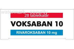 Воксабан 10 таблетки, покрытые оболочкой №28