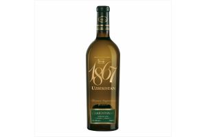 Вино виноградное натуральное белое полусухое Uzbekistan Since 1867 CHARDONNAY 10-13% 0.75л