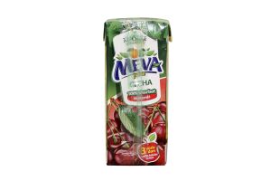 Сок яблочно-вишневый осветленный восстановленный Meva Juice 200 мл