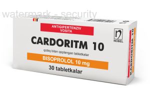 Кардоритм 10 таблетки, покрытые оболочкой №30