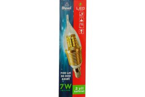 Лампа светодиодная DUSEL DU-7W E27 3000K