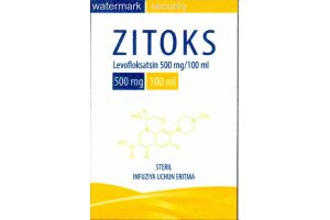 Зитокс раствор для инфузий 5 мг/мл 100мл №1