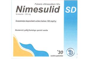 Нимесулид SD порошок для приготовления суспензии 100 мг №30