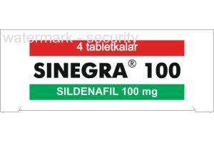 Синегра 100 таблетки, покрытые оболочкой №4