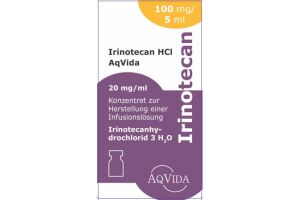 Иринотекан HCL АкВида концентрат для приготовления раствора для инфузий 20мг/мл 5мл №1