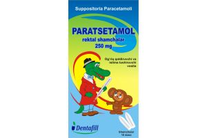 Парацетамол суппозиторий ректальные 250 мг №10