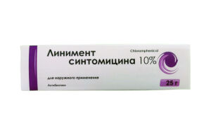 Линимент Синтомицина Линимент 10% 25 гр №1