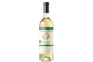 Вино виноградное натуральное полусладкое белое EMOZIONI 10.5% 0.75 л.