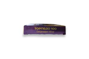 Торпедо 100 таблетки покрытые пленочной оболочкой 100 мг № 4