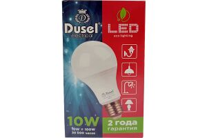 Лампа светодиодная DUSEL D60-10 10W E27 6500K