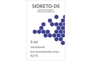 Сиокето-DS капли глазные 0,5% 5 мл №1