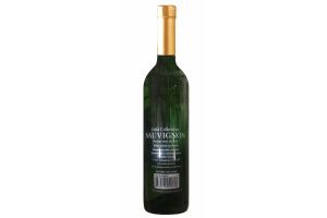 Вино натуральное белое сухое SAUVIGNON 11% 0.75л