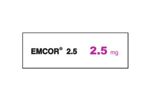 Эмкор 2,5 Таблетки покрытые оболочкой 2,5 мг №30