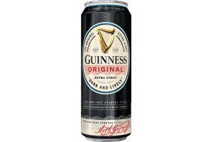 Пиво Guinness тёмное ж/б 5% 0.43 л