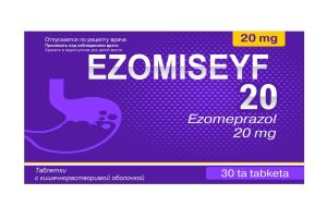 ЭЗОМИСЕФ 20 таблетки, покрытые кишечнорастворимой оболочкой 20мг №30