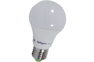 Лампа светодиодная (LED) диммируемая Navigator NLL-A60-10-230-4K-E27-DIMM