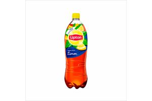 Напиток безалкогольный негазированный холодный черный чай Лимон Lipton 1л