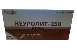 НЕУРОЛИТ- 250  раствор инъекций 1000 мг/4 мл 4 мл  №10