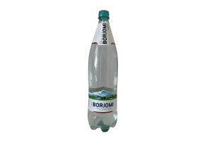Вода минеральная газированная BORJOMI в ПET-бутылках емкостью 1.25 л