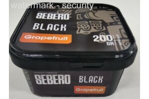 Табак для кальяна SEBERO Black "Grapefruit" 200 гр