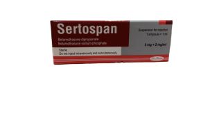 Сертоспан суспензия для инъекций 5 мг+2 мг/мл  1 мл №1