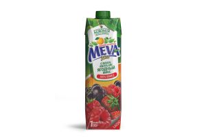 Сокосодержащий напиток "Ягодный микс" неосветлённый Meva Juice 1л
