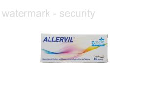 Аллервил таблетки покрытые плёночной оболочкой 10 мг+ 5мг №10