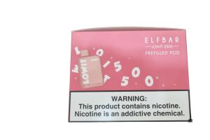 Электронная сигарета ELFBAR LOWIT 5500 Prefilled Pod Juicy Peach
