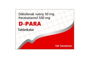 Д-ПАРА таблетки 500 мг+ 50 мг №100