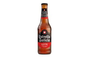 Пиво светлое фильтрованное Estrella Galicia cerveza especial 5.5% 0.33 Л
