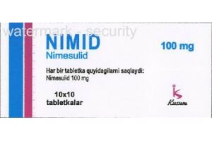 Нимид таблетки 100 мг №100