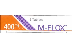М-Флокс таблетки, покрытые пленочной оболочкой 400мг №5