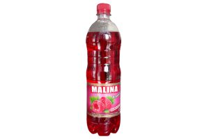 Напиток безалкогольный  газированный  Qibray Malina  1 л