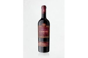 Вино виноградное натуральное красное сухое L'AMORE Pinot Noir 13% 0.75л