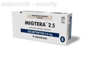 Мигтера 2.5 таблетки покрытые оболочкой №6