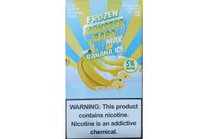 Электронная сигарета "Monster Bars Max" Banana Ice 12 мл 5% nicotine
