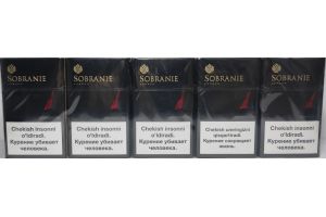 Сигареты с фильтром Sobranie Black