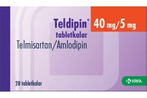 Телдипин таблетки 40 мг/ 5 мг № 28
