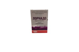 Лорнадо лиофилизированный порошок для приготовления раствора для инъекций 8 мг №1